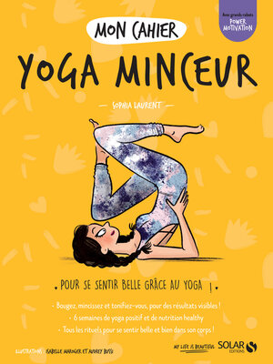 cover image of Mon cahier Yoga minceur